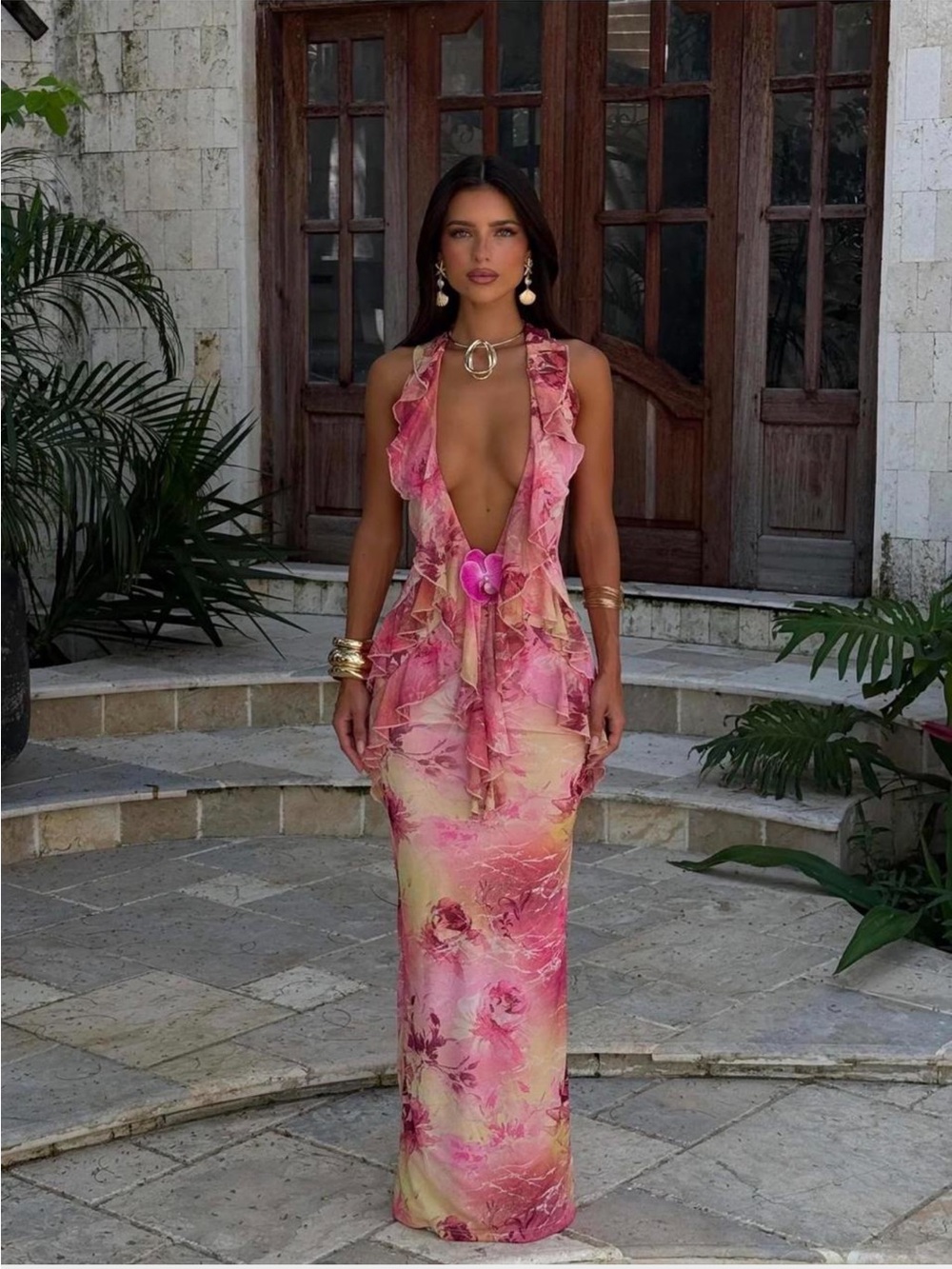 Outcast YUILLE MAXI DRESS KARMYN